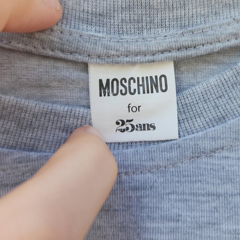 Vintage Moschino X 25ans Japanese Magazine Tee - image 7